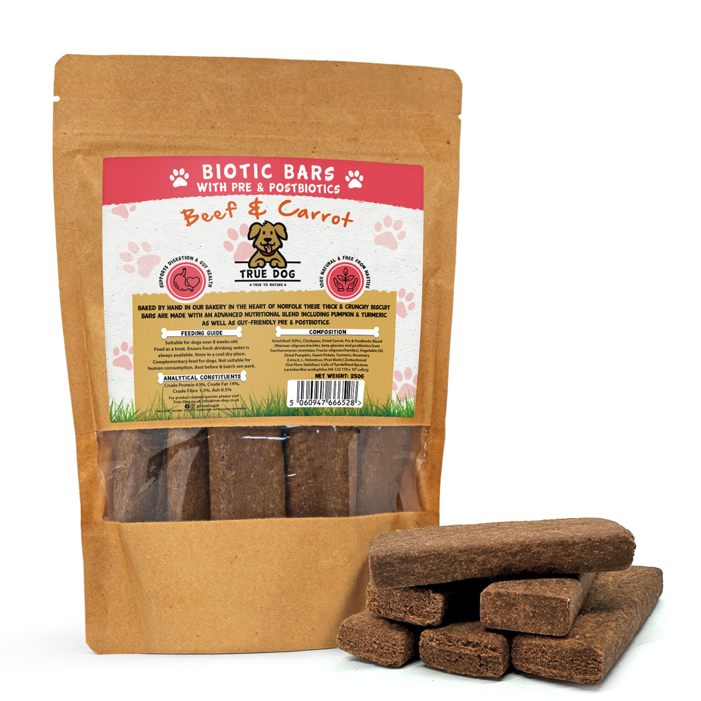 Biotic Bars - Beef & Carrot