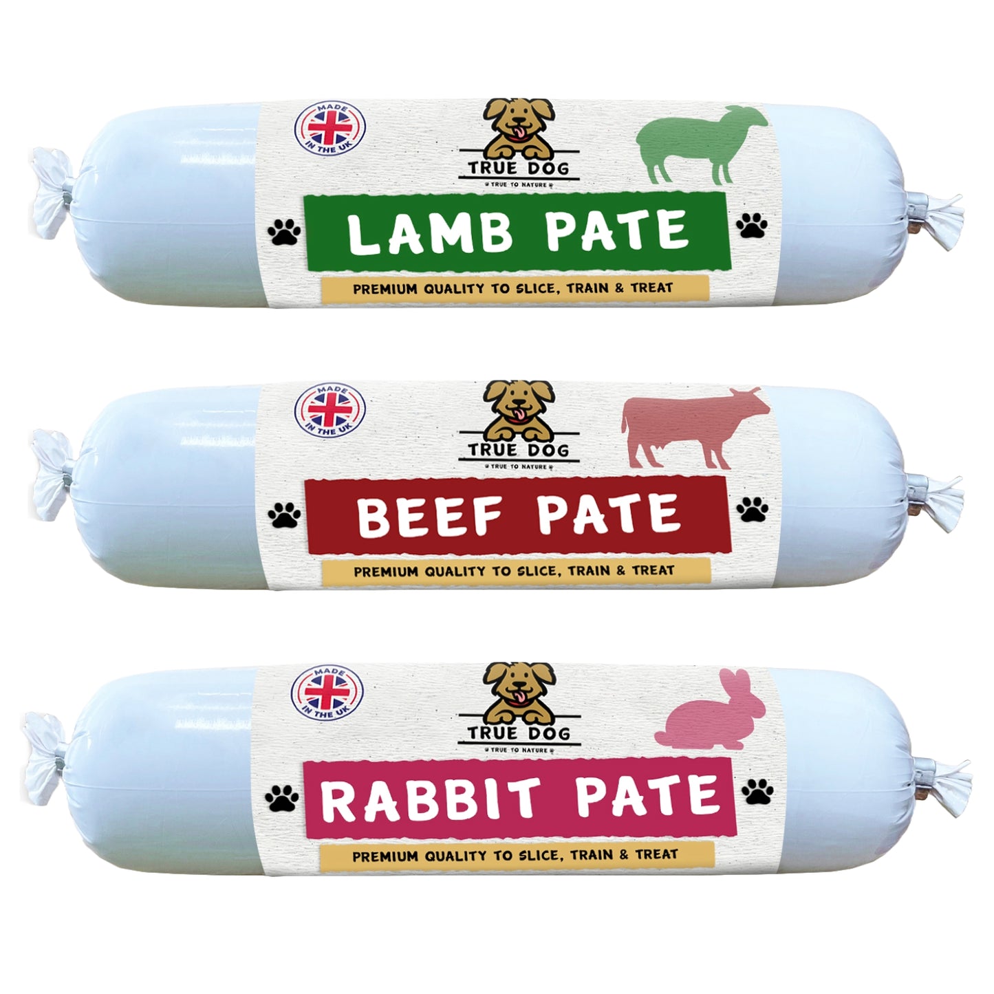 Gourmet Pure Paté - Beef, Lamb & Rabbit - 3 Pack