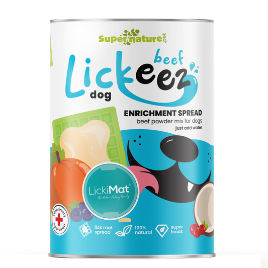 Lickeez Beef Enrichment Spread Mix for Dogs