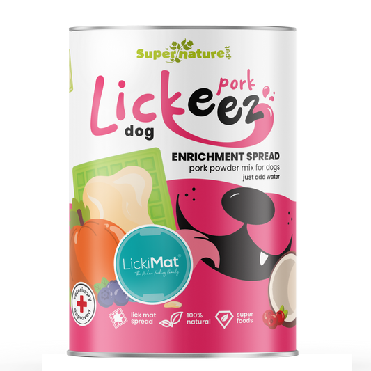 Lickeez Pork Enrichment Spread Mix for Dogs