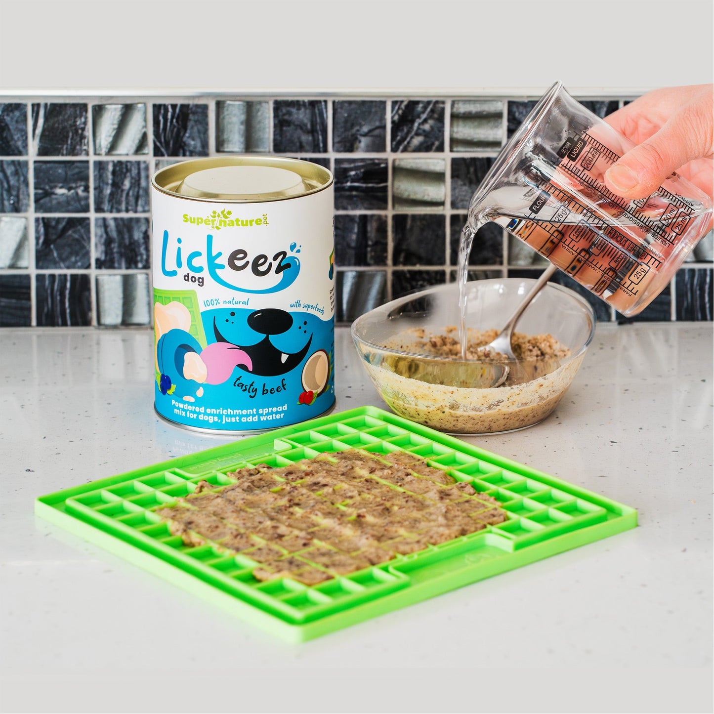 Supernature X LickiMat® Beef Lickeez For Dogs 100g