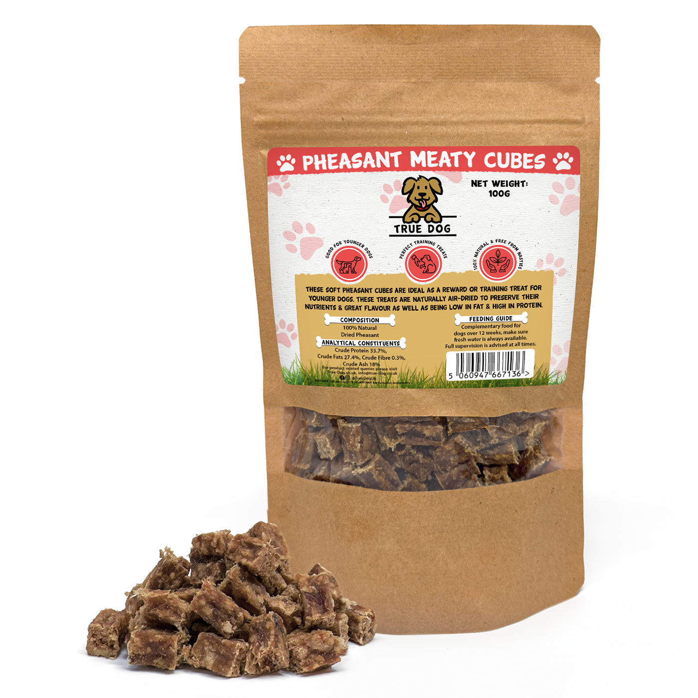 Pheasant Nibble Treat - 100g