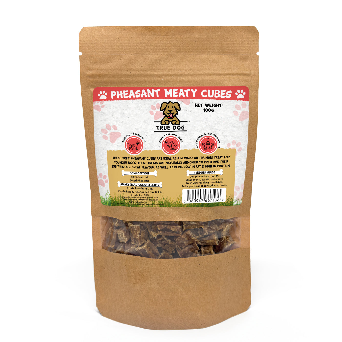 Pheasant Nibble Treat - 100g