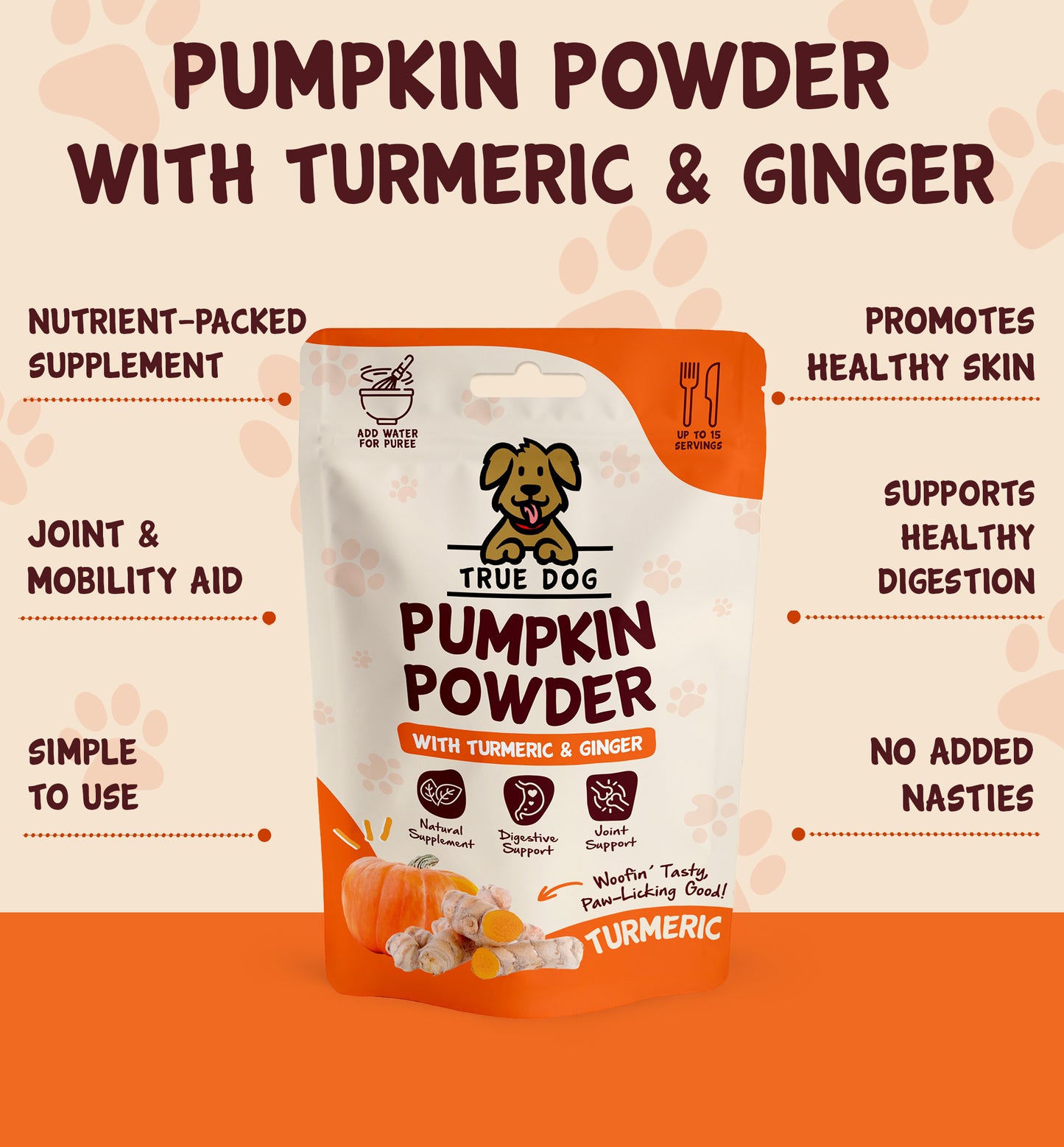 Pumpkin Powder with Turmeric