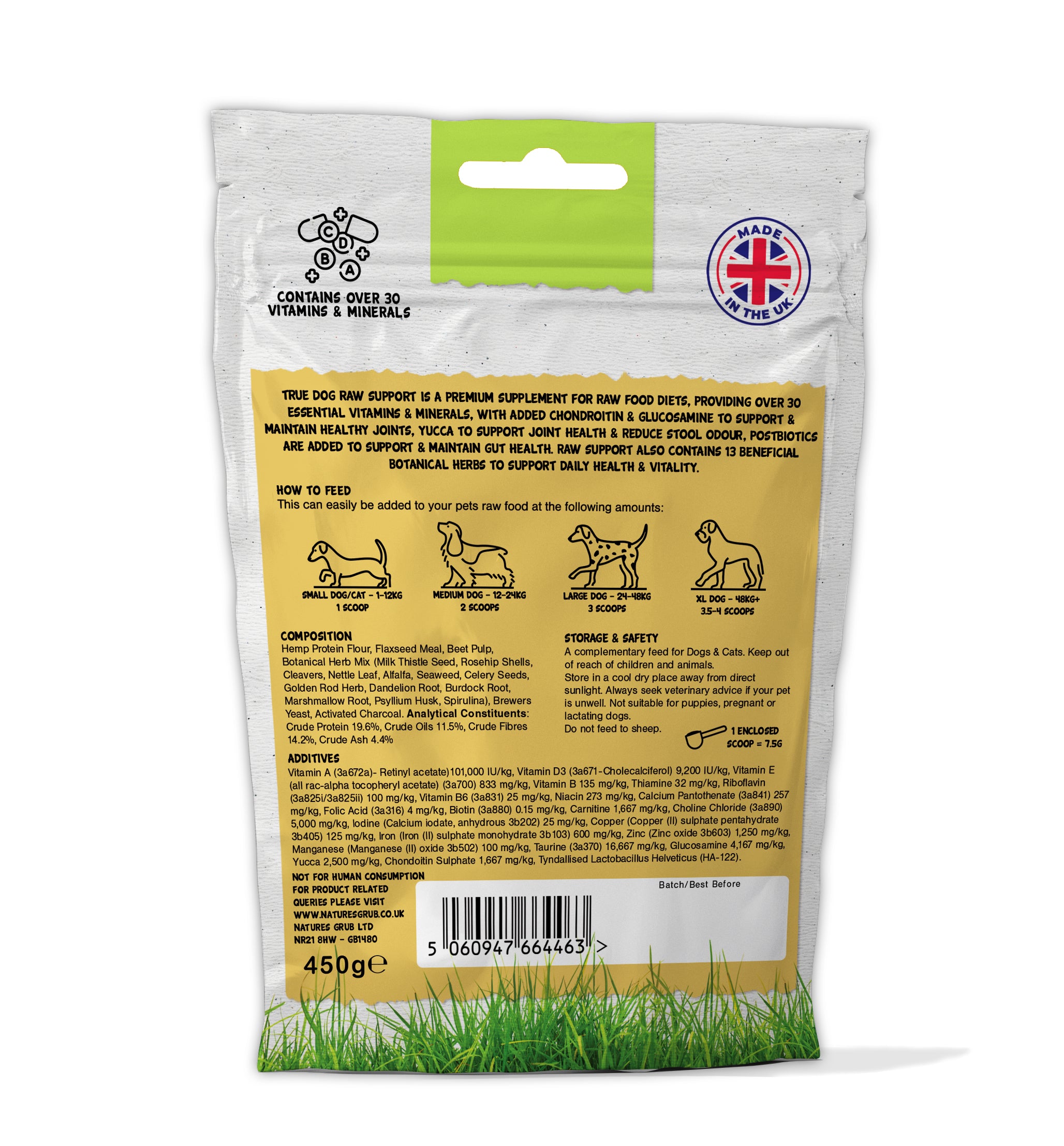 Supplements for raw shop fed dogs uk